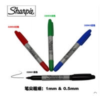 美國三福32001實驗室專用雙頭記號筆Sharpie無塵凈化筆