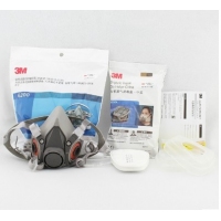 33M 6200防護面具七件套防塵防二氧化碳噴漆防氯氣防甲醛防苯