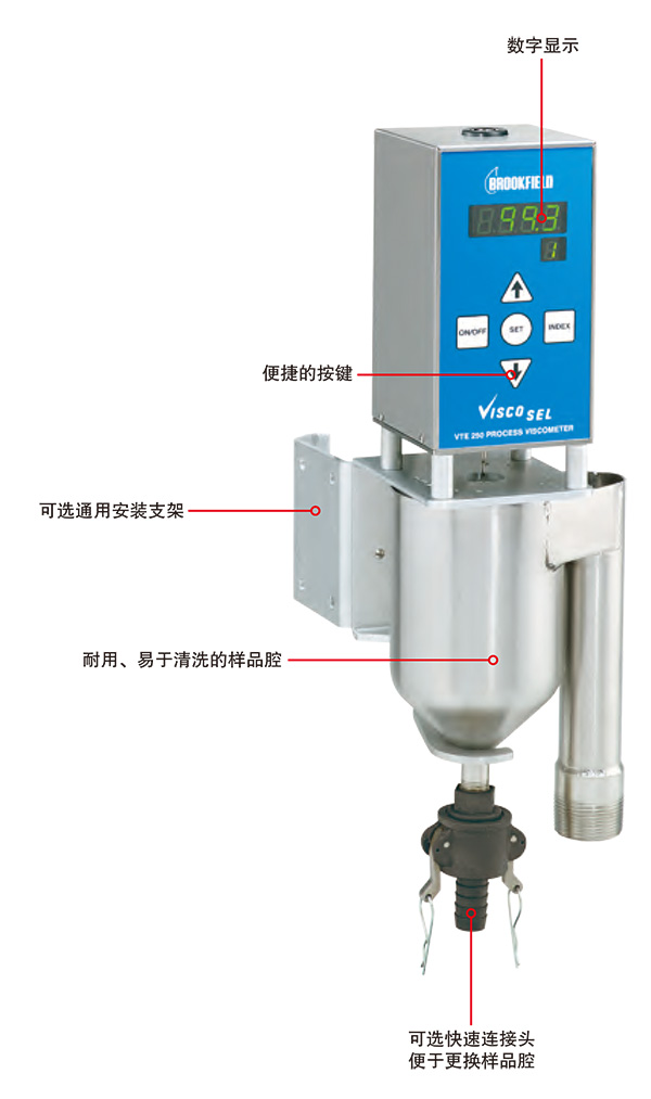 VTE-250旋轉(zhuǎn)式在線粘度計(jì)